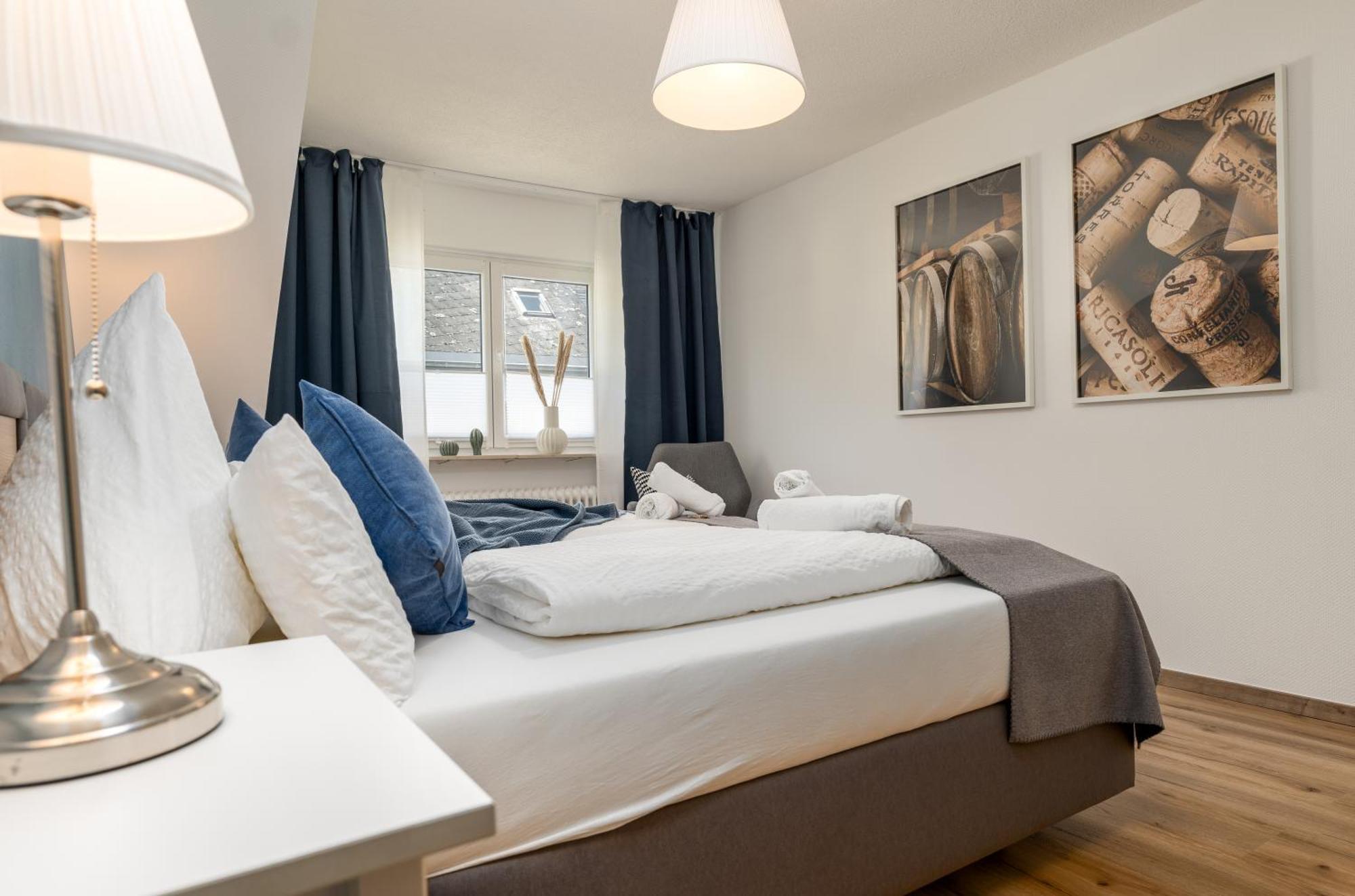 Riesling Appartement For 2 - 4 People - Billiards - Balcony With Mosel View - Parking - Wine Barrel Bar - Fully Equipped Kitchen - Netflix - Waiputv - 3 Km From Cochem Klotten Dış mekan fotoğraf